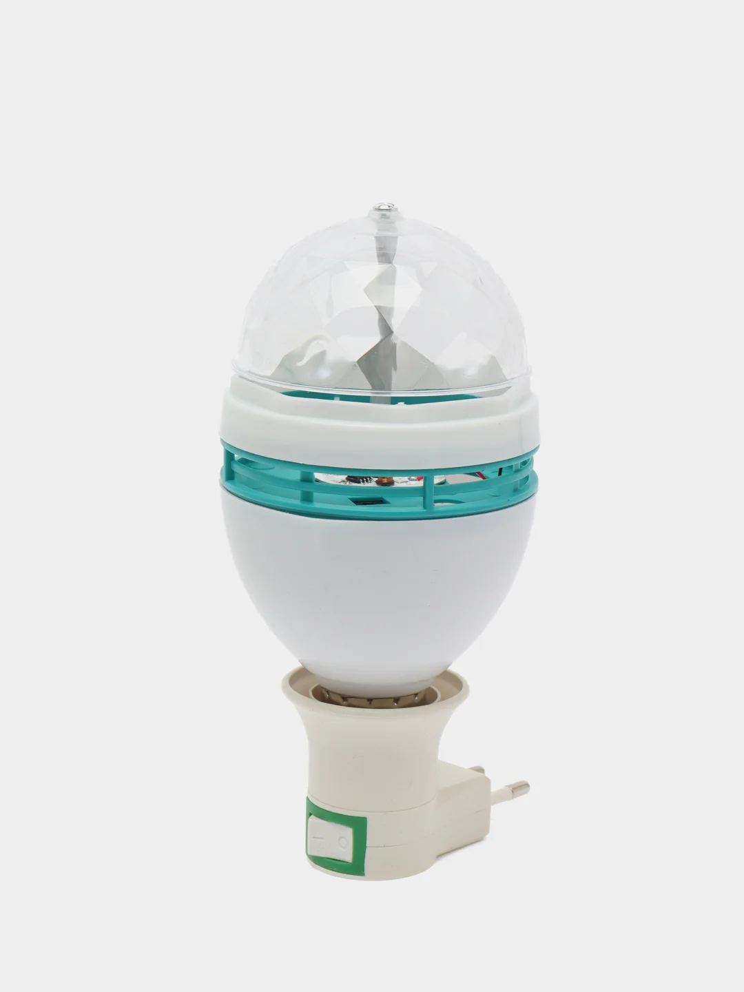 Диско LED full color rotating lamp Вращающаяся лампочка светодиодная для розетки шар