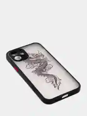 Угольный чехол на iPhone (Айфон) 11/13/14/15/X/XR/7/8 Plus/SE2/XS Max/12 Pro Max про макс