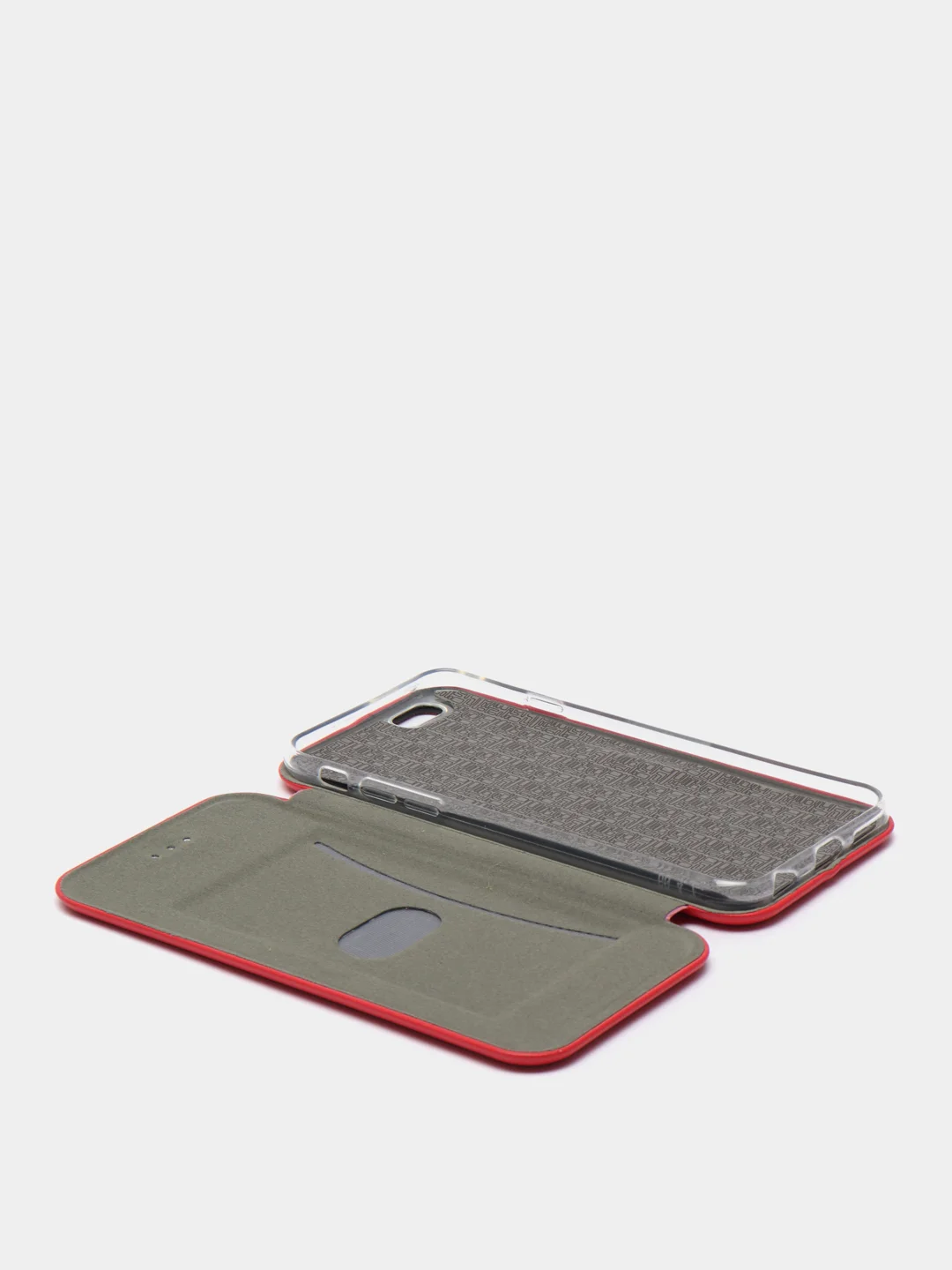 Красный чехол-книжка на Apple iPhone 5 / 5s / SE
