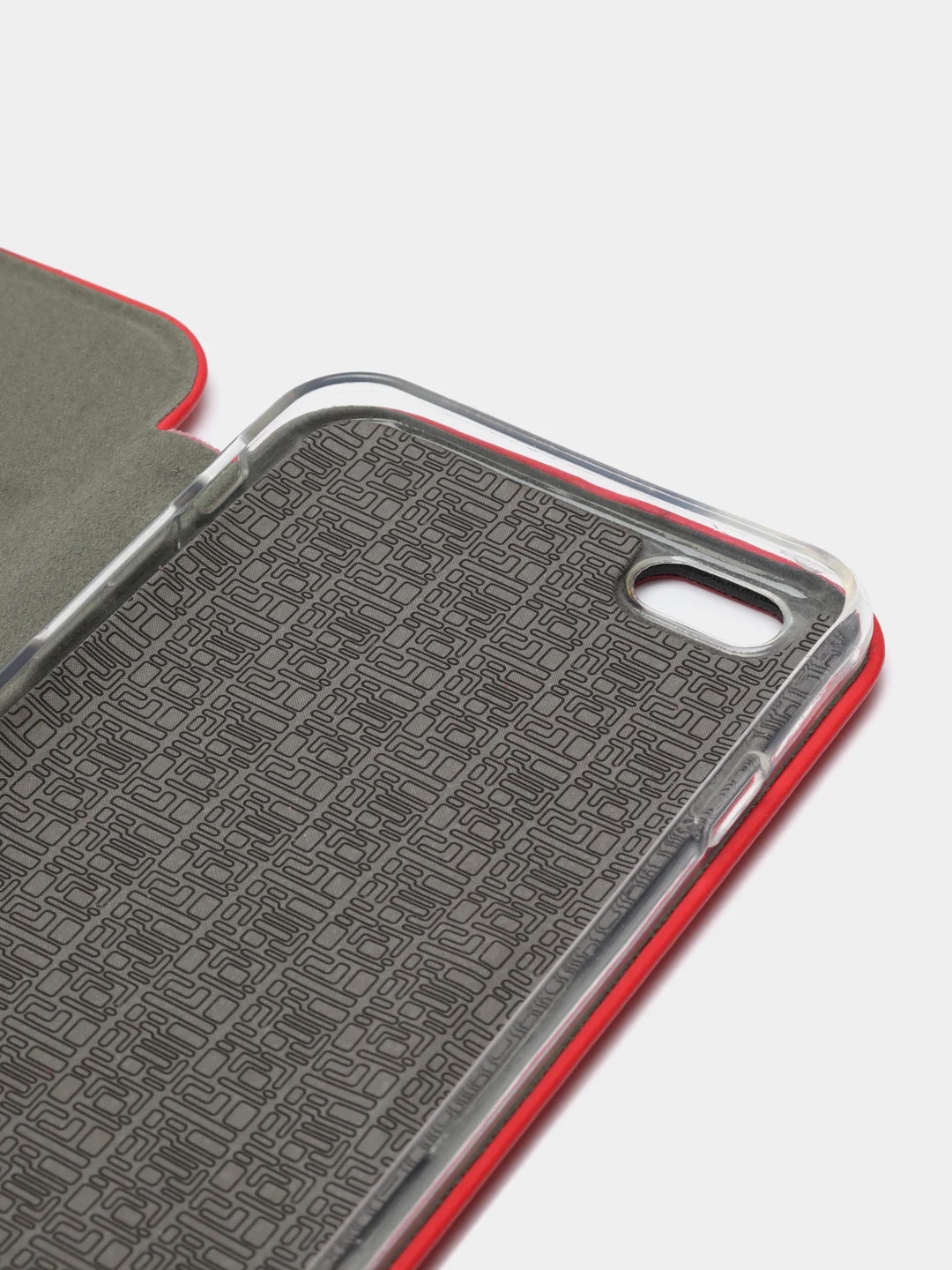 Красный чехол-книжка на Apple iPhone 5 / 5s / SE