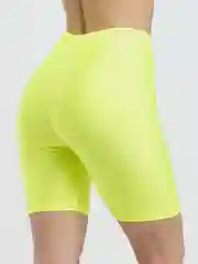 Салатовый велосипедки женские спортивные