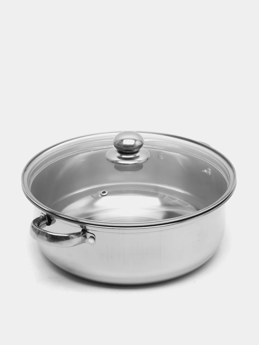 Серебряный мантоварка Добрыня DO-1712 3 сетки, 28 см