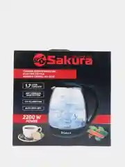Черный чайник электрический Sakura SA-2730BK, 1850-2200 Вт