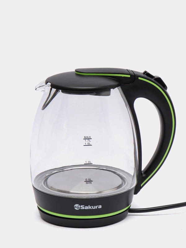 Чайник электрический Sakura SA-2730BK, 1850-2200 Вт