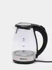 Черный чайник электрический Sakura SA-2732BK, 1850-2200 Вт