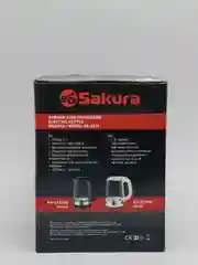 Белый чайник электрический Sakura SA-2731W, 1850-2200 Вт