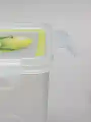 Багровый квадратный контейнер для СВЧ "Лок декор"