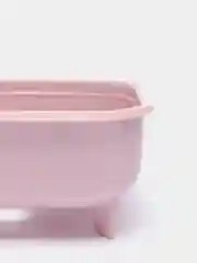 Сиреневый настольная мыльница на ножках