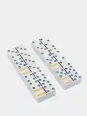 Настольная игра "Домино" в металлической коробке