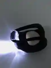 Черный фонарь велосипедный