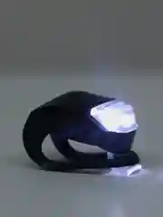 Черный фонарь велосипедный