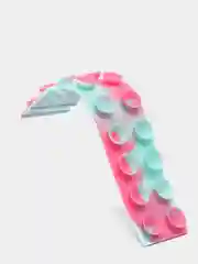Белый антистресс-игрушка squidopop присоска, pop tube