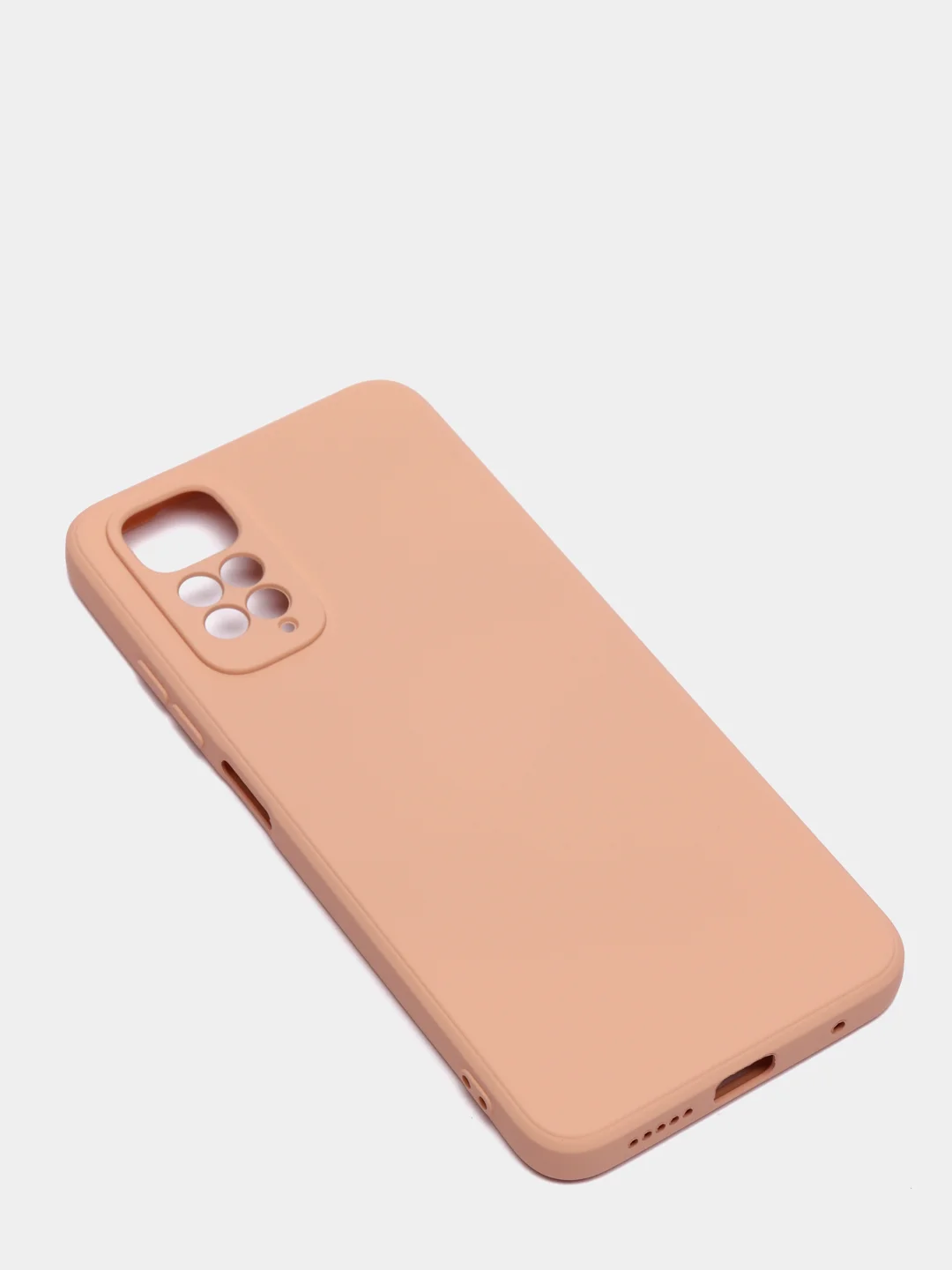 Пудровый чехол с защитой камеры и бархатом внутри Redmi Note 11 2022 6,43 / Note 11S 2022