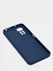 Синий чехол с защитой камеры и бархатом внутри Redmi Note 11 2022 6,43 / Note 11S 2022