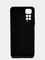 Черный чехол с защитой камеры и бархатом внутри Redmi Note 11 2022 6,43 / Note 11S 2022