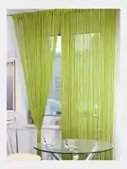Салатовый нитяная штора, 300*300 см