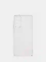 Силиконовый чехол Samsung Galaxy S20 FE (G780F), прозрачный, с защитой камеры