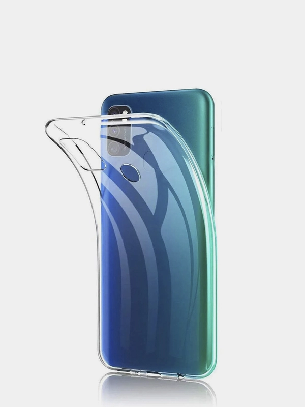 Силиконовый чехол Samsung Galaxy M31, прозрачный