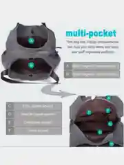 Женская сумка холщовая