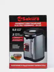 Красный термопот Sakura SA-315RS, 5 л