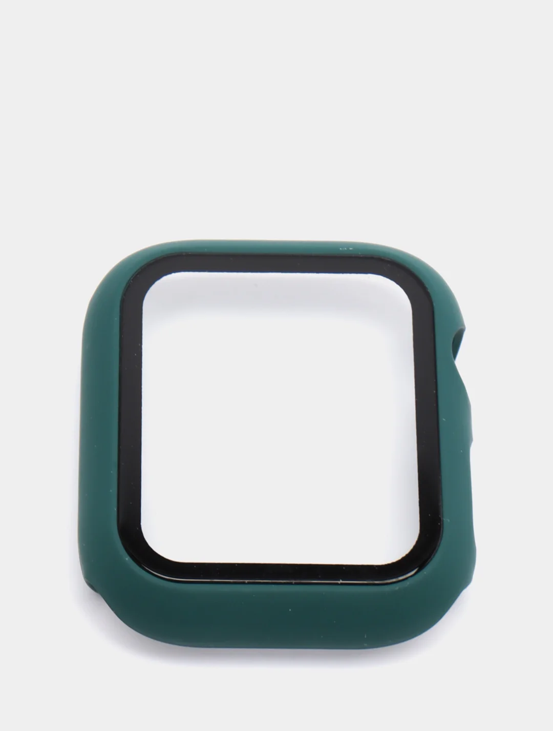 Тёмно-зелёный бампер с защитным стеклом для Apple Watch 38/40/41/42/44/45/49