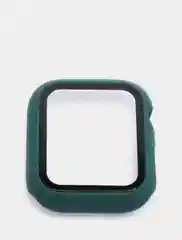 Тёмно-зелёный бампер с защитным стеклом для Apple Watch 38/40/41/42/44/45/49
