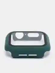 Тёмно-зелёный бампер с защитным стеклом для Apple Watch 38/40/41/42/44/45/49