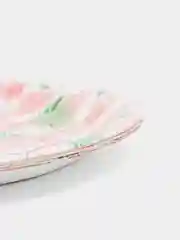 Кораллово-розовый тарелки бумажные 6-10 шт