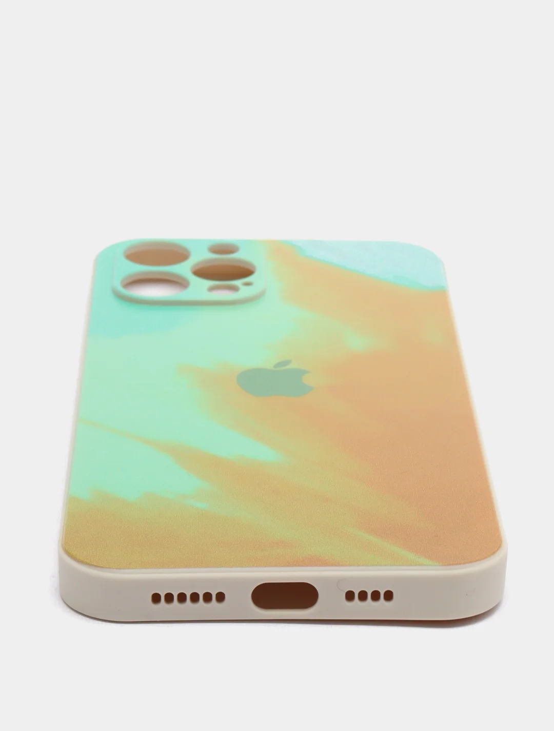 Зеленый чехол для Айфон (iPhone) 11 / 14 / 13 Pro / Max / 7 / 8 / Plus X / XS XR / 12 Mini, силиконовый