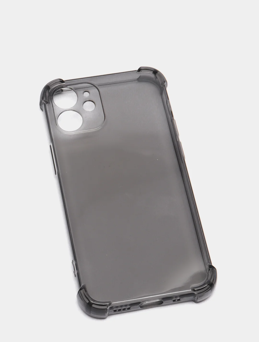 Черный противоударный чехол для iPhone 7+, XR, XS, 11, 12, 13 Pro Max, Mini, прозрачный, с защитой камеры