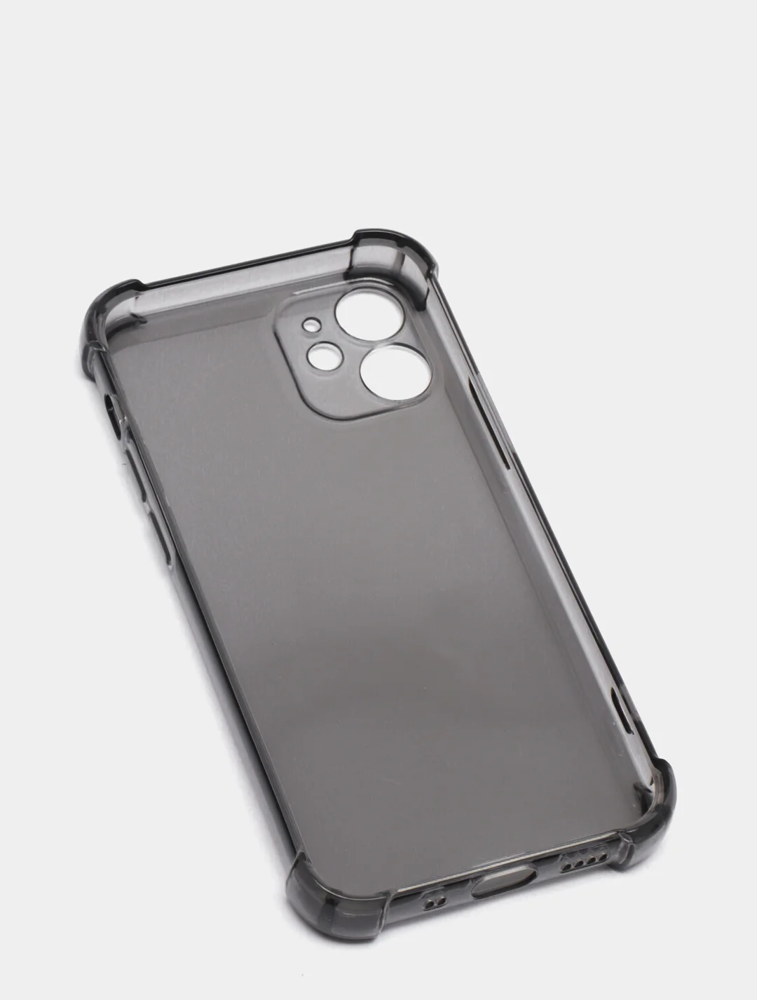 Черный противоударный чехол для iPhone 7+, XR, XS, 11, 12, 13 Pro Max, Mini, прозрачный, с защитой камеры