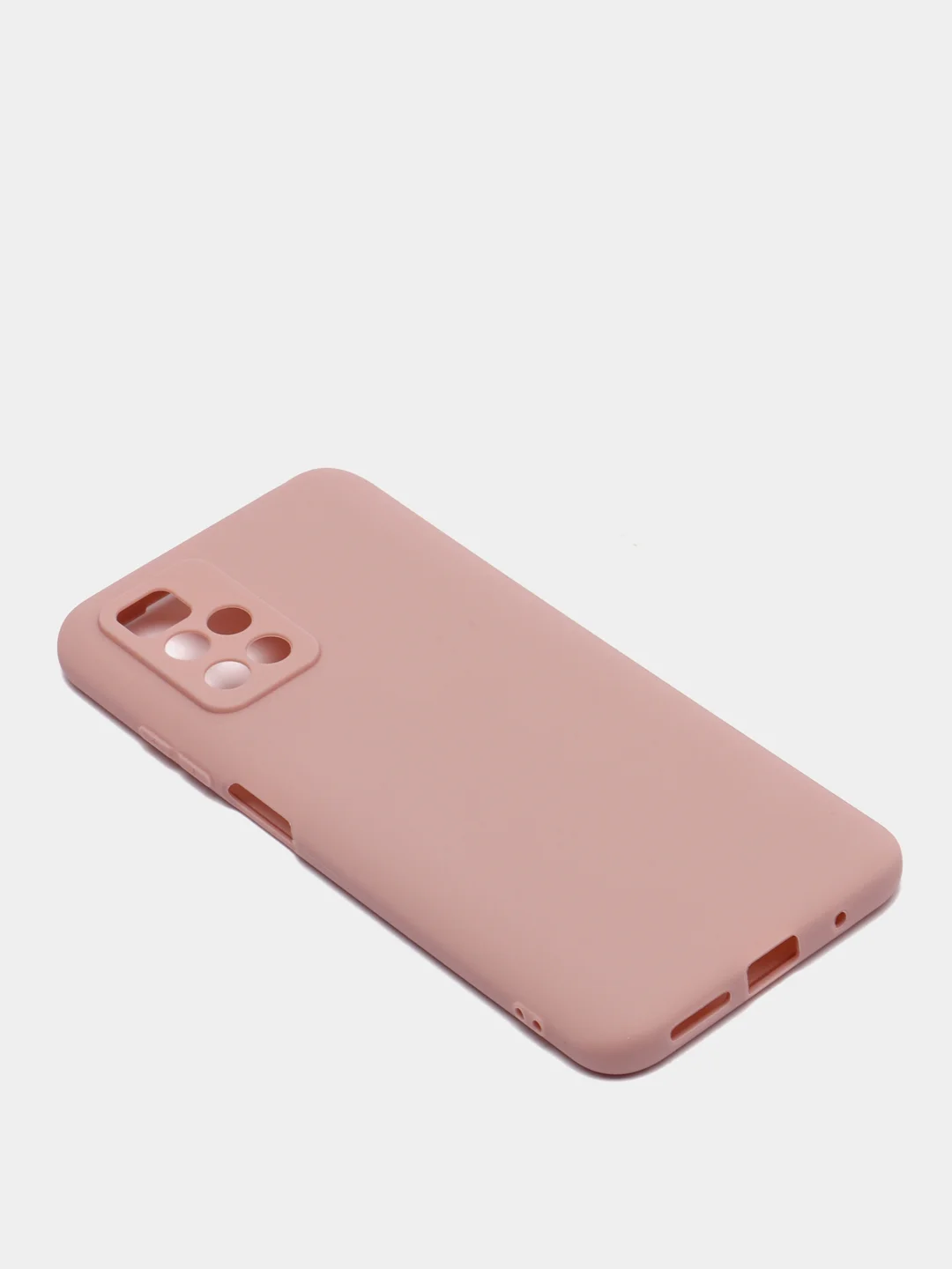 Бежевый чехол для Xiaomi Redmi 10 силиконовый