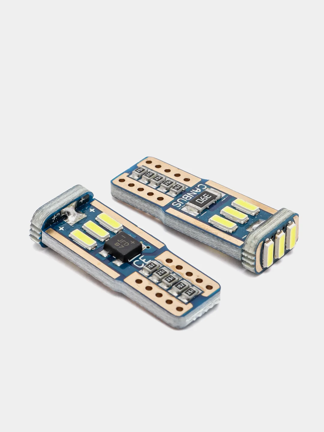 Автомобильные светодиодные (LED) лампы T10/W5W, 5000K, 2 шт