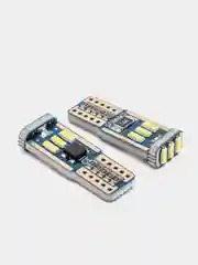 Автомобильные светодиодные (LED) лампы T10/W5W, 5000K, 2 шт