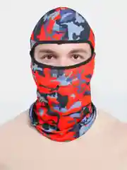 Красный балаклава-подшлемник, разные цвета