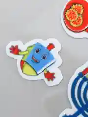 Наклейки из фетра "Веселое ассорти", 10 шт, ассорти, "Остров сокровищ", 661478