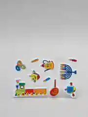 Наклейки из фетра "Веселое ассорти", 10 шт, ассорти, "Остров сокровищ", 661478
