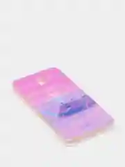 Лавандовый чехол Samsung Galaxy J6+ / J6 Plus, Галакси Джи6+ / Джи6 Плюс, силиконовый с рисунком