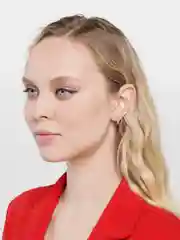 Золотой серьги, унисекс