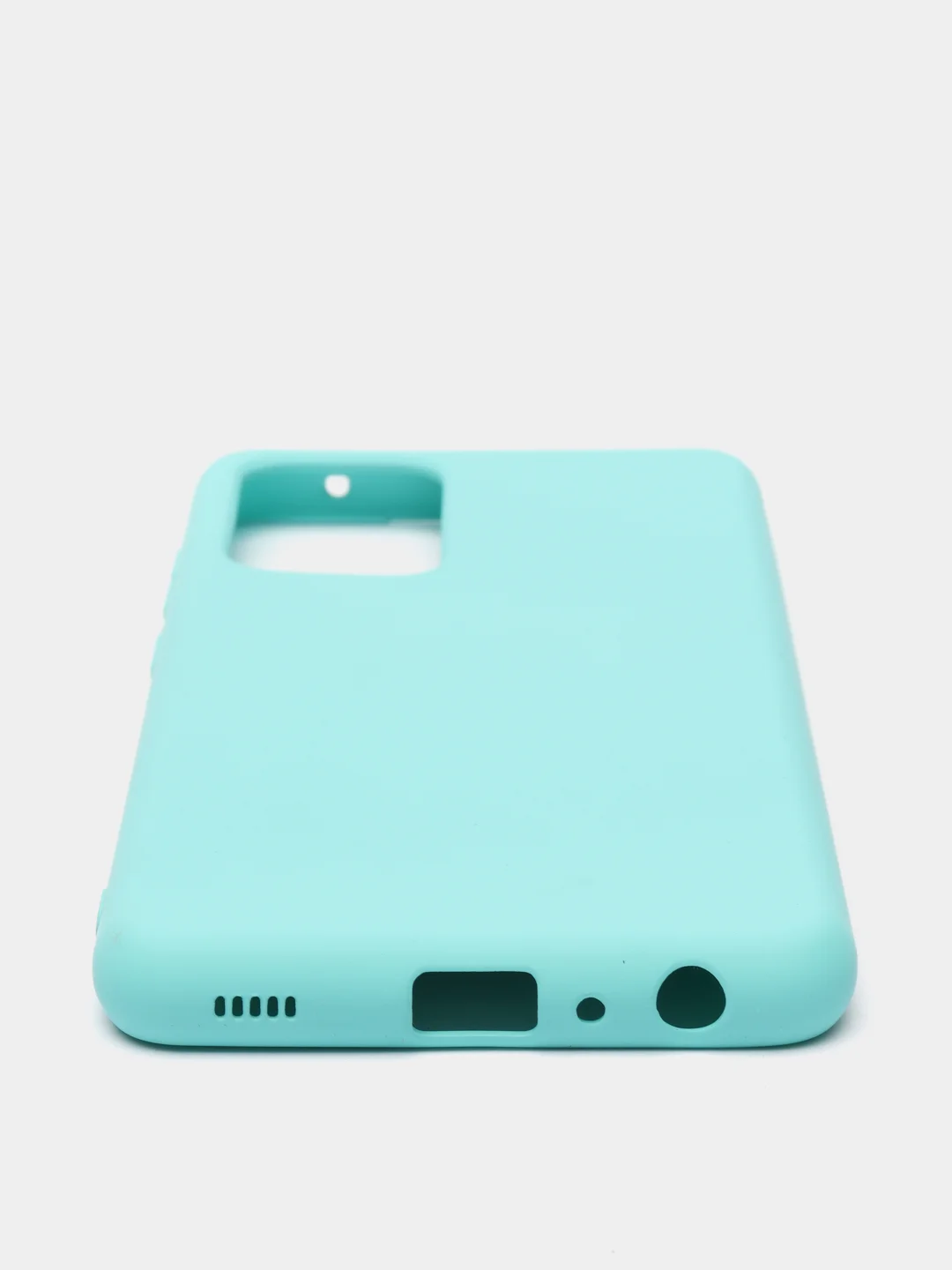 Бирюзовый чехол Samsung Galaxy A52, A11, A42, A41, M51, A01, M31S Core Silicon Case