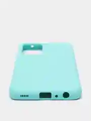 Бирюзовый чехол Samsung Galaxy A52, A11, A42, A41, M51, A01, M31S Core Silicon Case