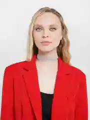 Прозрачный чокер на шею со стразами