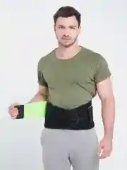 Зеленый пояс утягивающий для осанки, унисекс