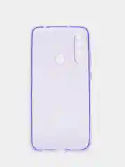 Лавандовый чехол Xiaomi Redmi Note 8, Note 8 2021, Редми Нот 8 прозрачный плотный неоновый с оттенком