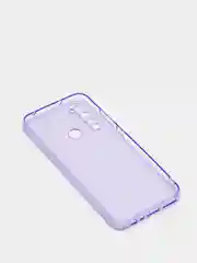 Лавандовый чехол Xiaomi Redmi Note 8, Note 8 2021, Редми Нот 8 прозрачный плотный неоновый с оттенком