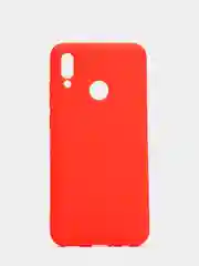 Красный чехол для Huawei Honor 10 Lite, P Smart 2019 цветной силиконовый матовый