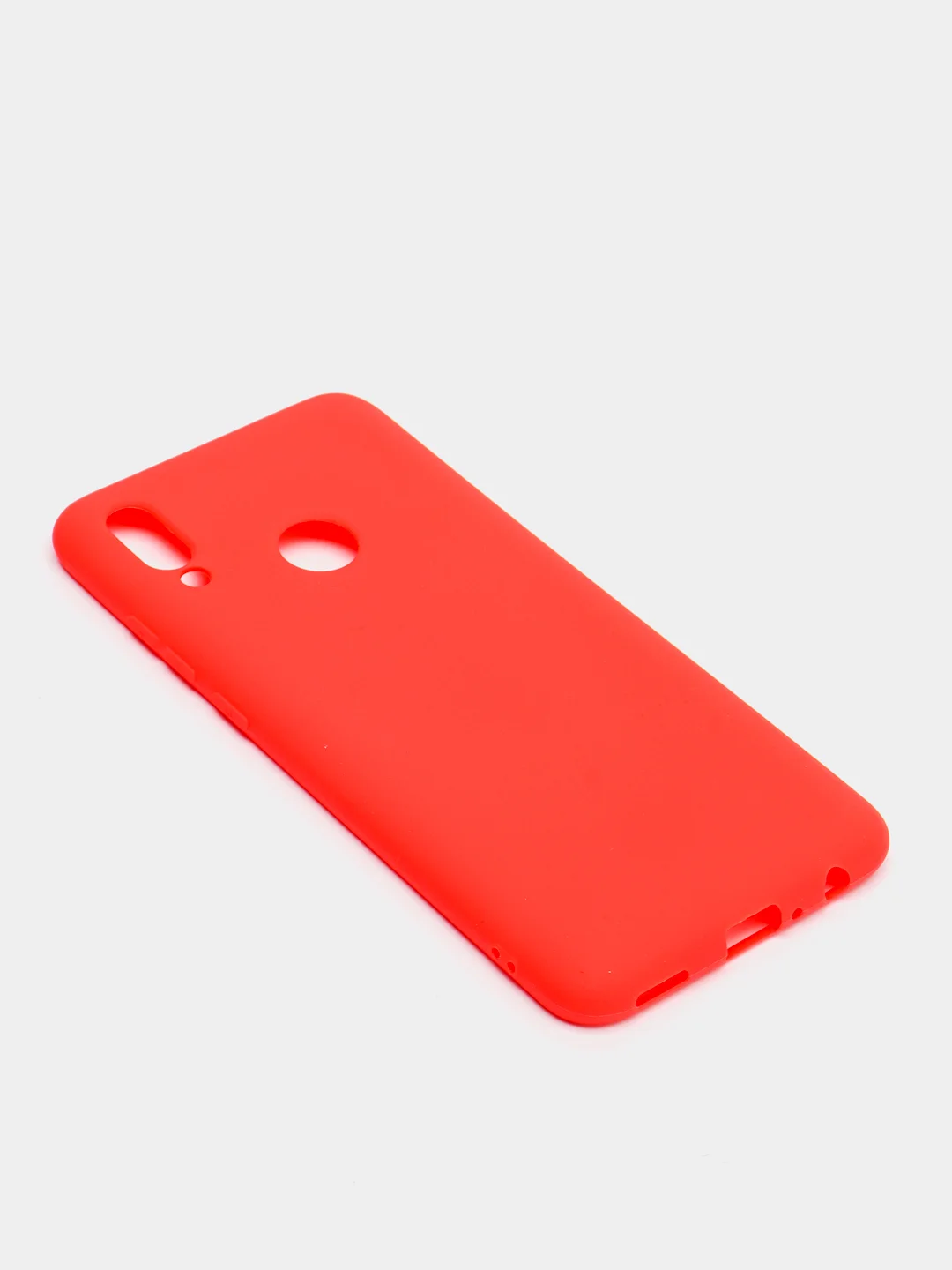 Красный чехол для Huawei Honor 10 Lite, P Smart 2019 цветной силиконовый матовый