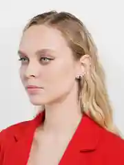 Черный серьги, унисекс