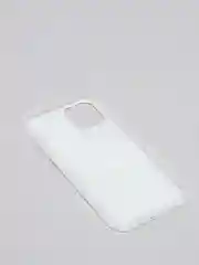 Белый чехол для iPhone 12/12 Pro/12 Mini с цветочным узором, блестки