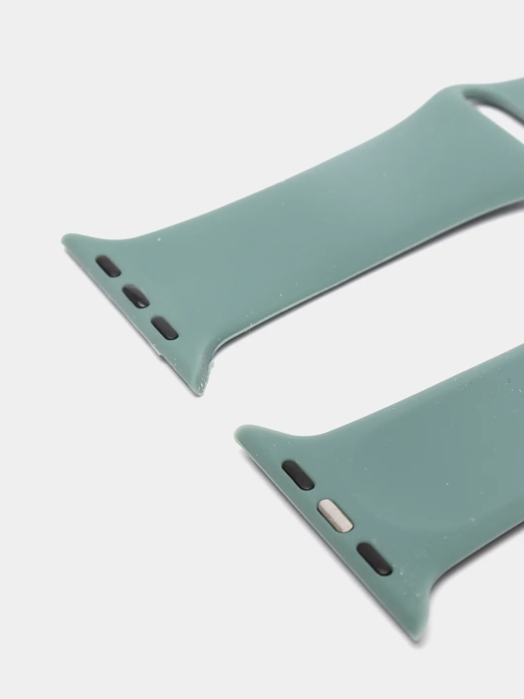 Серый ремешок для Apple Watch, силиконовый